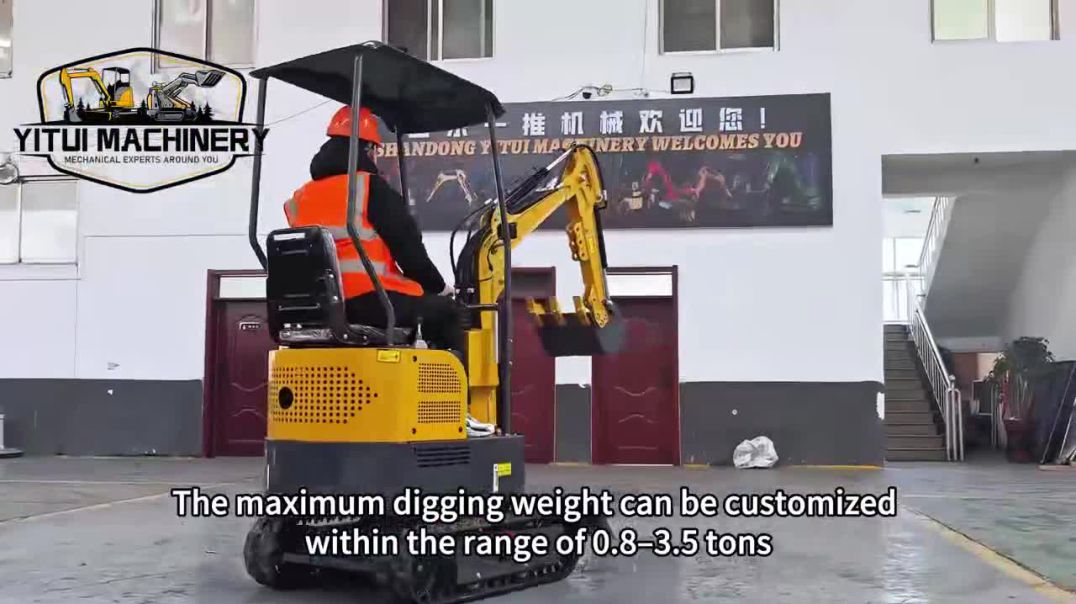Hydraulic Crawler Mini Excavator Review: Strong Load Capacity, Kubota Engine & Custom Cab