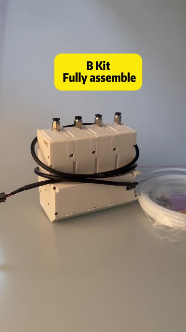 BLV BMCU 370C Open-Source AMS/MMU Solution with Auto Refill and Type-C Support