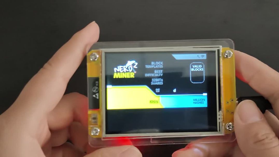 NerdMiner V2 Review: ESP32 Bitcoin Solo Lottery Miner with 2.8” Smart Display