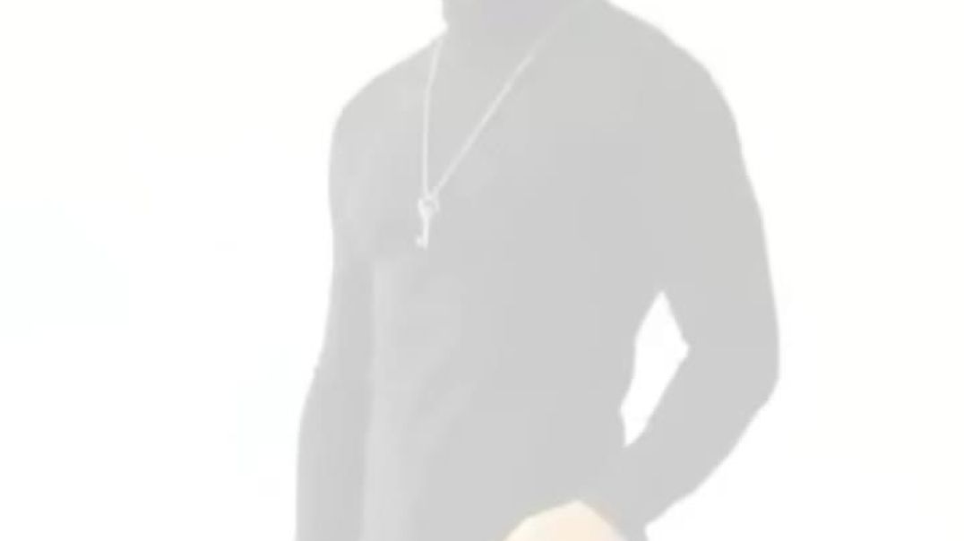 🔥 Men’s High Neck Long Sleeve T-Shirt Review 👕 Slim Fit Winter Turtleneck Pullover for Casual & 