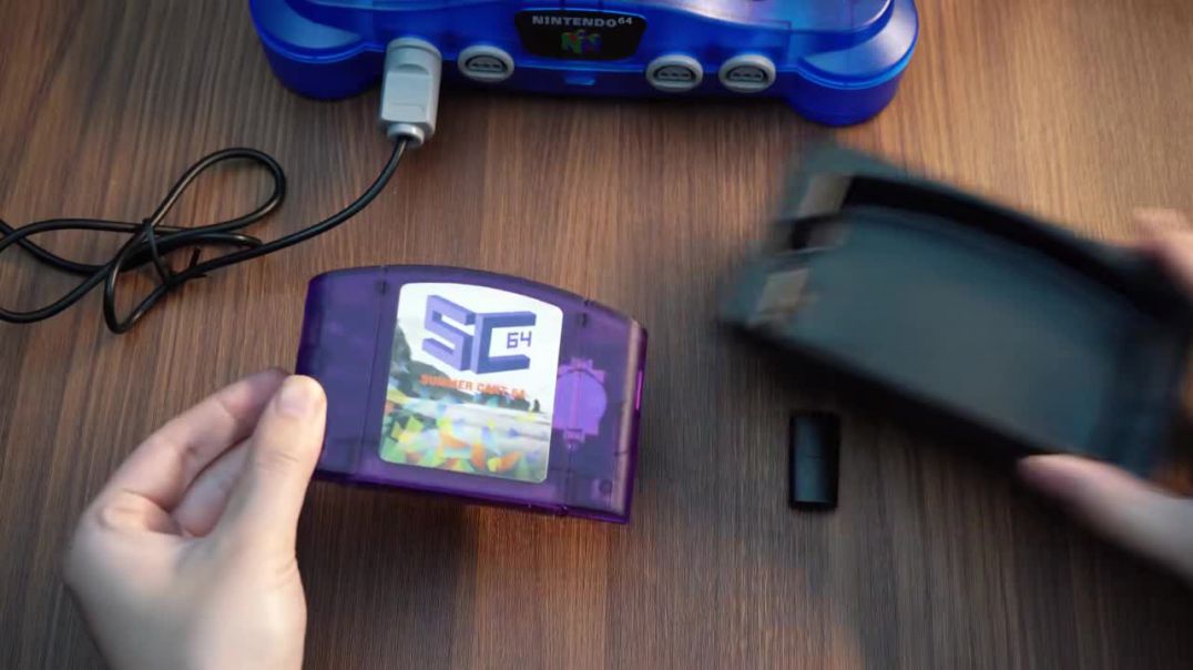 EPICJOY SummerCart 64 SC64 Review: Open Source N64 Flash Cart with 32GB TF Card