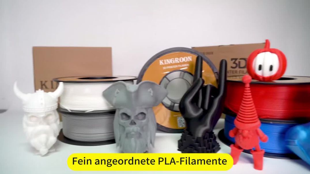 KINGROON 10KG PLA/PETG Filament Review: 10 Rolls of 1.75mm 3D Printer Filament