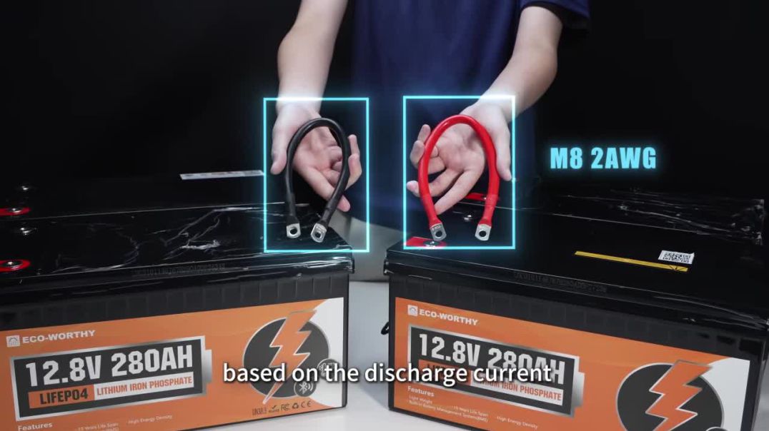 ECO-WORTHY 12V 280Ah LiFePO4 Battery Review: 3584Wh RV Battery with Bluetooth & 200A BMS