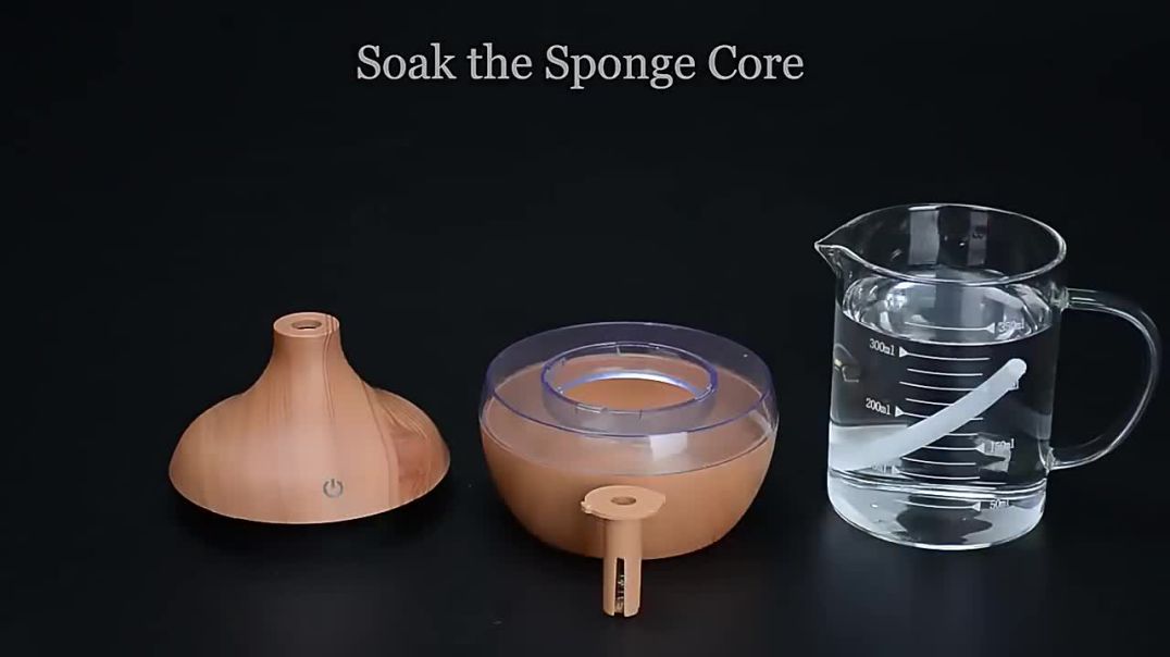 Suncolourful 300ml Ultrasonic Humidifier Review: Wood Grain Aroma Diffuser for Home