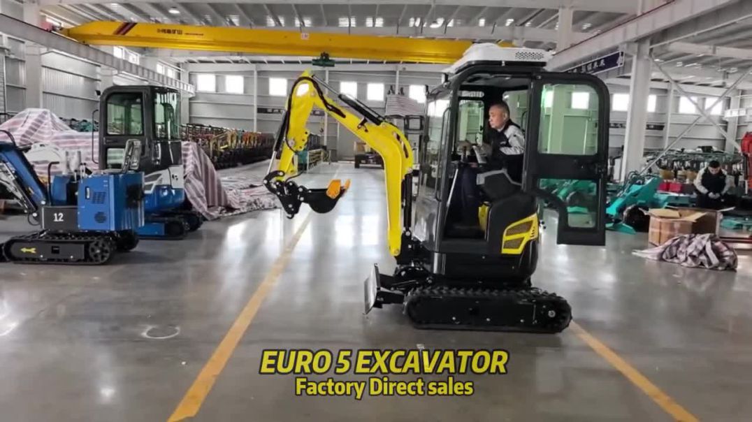 The 2T mini excavator with a Kubota engine — a powerful, versatile mini excavator from 2025