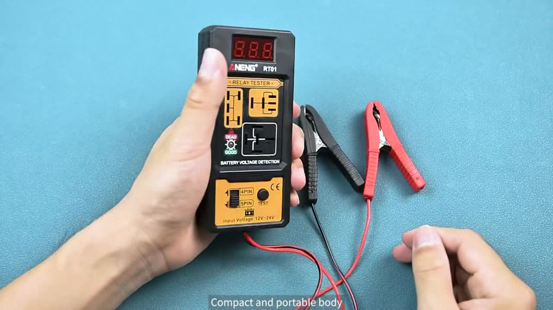⁣🔧 ANENG RT01 Relay Tester Review ⚡ Quickly Test 4-Pin & 5-Pin Automotive Relays Like a Pro!