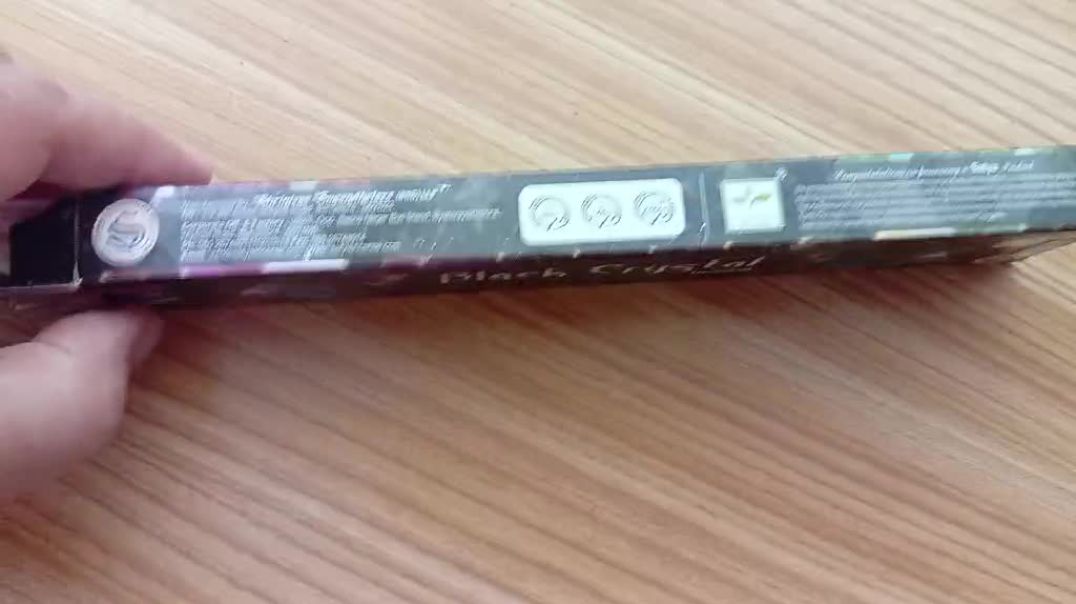 Пахощі Satya Black Crystal 15 г – Огляд аромапаличок для медитації, релаксації та ароматерапії