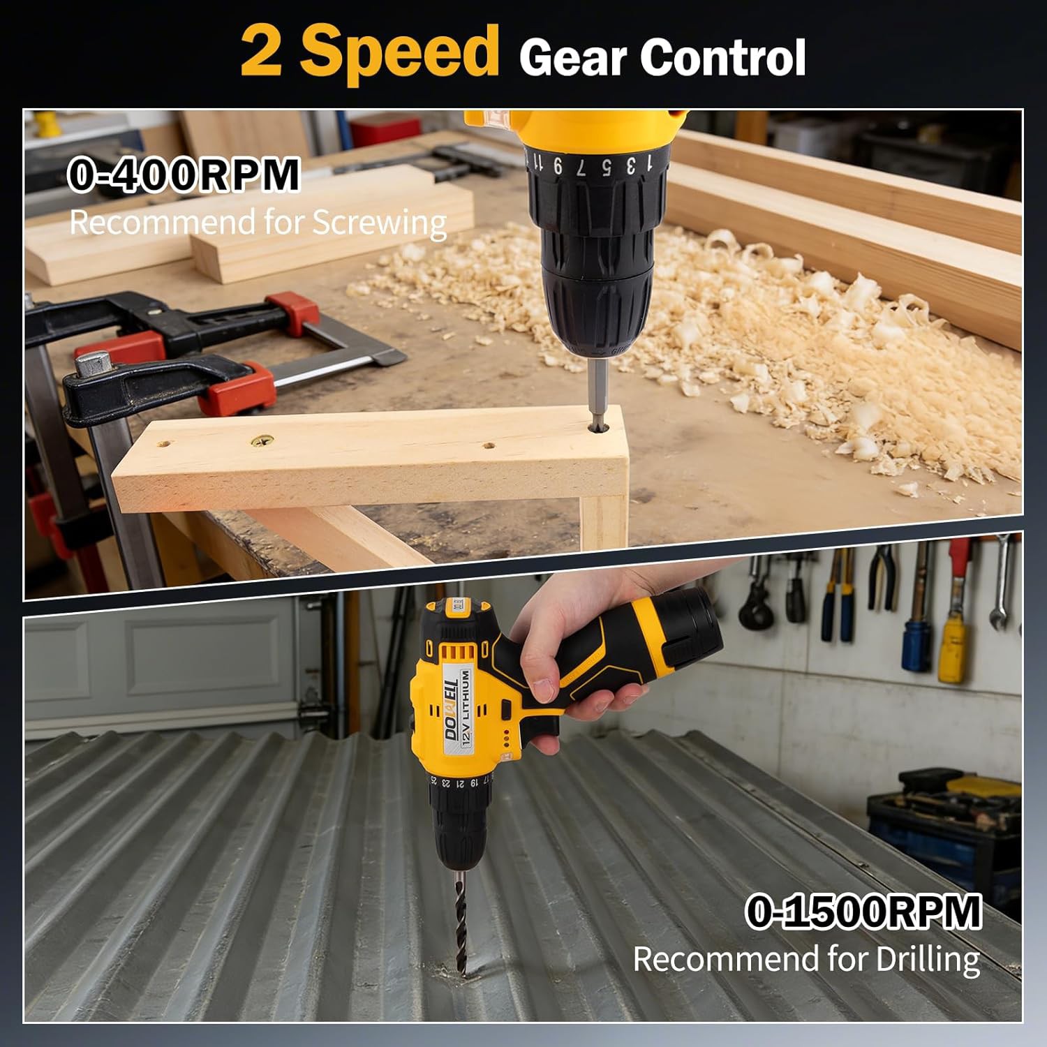 DOWELL 223-Piece Tool Kit Review – 12V Cordless Drill Set for Home Repair &amp;amp; DIY Projects