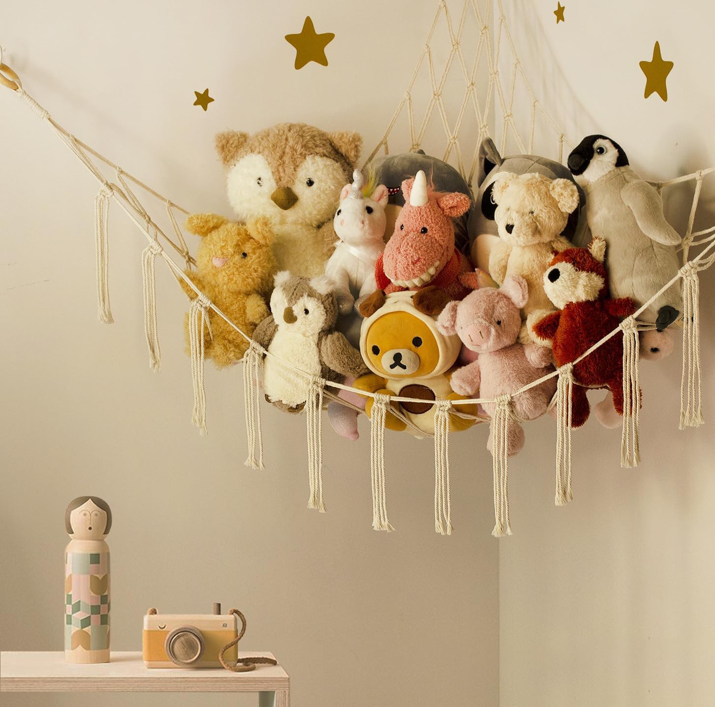 🧸 Stuffed Animal Storage Hammock Review | Cute Corner Toy Organizer for Plush Toys &amp;amp; Nursery Dec
