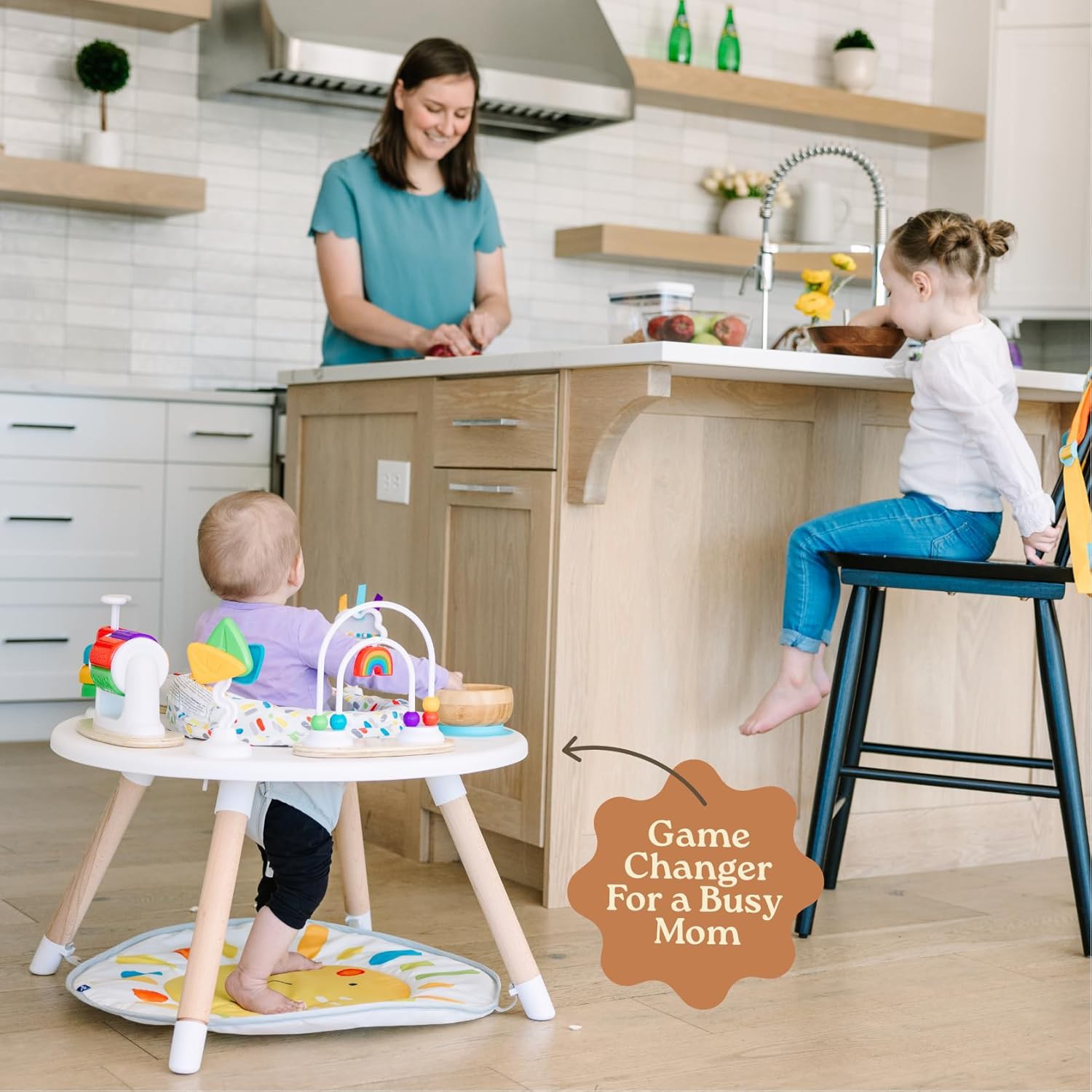 👶 Little Acorn 4-in-1 Baby Activity Center Review | Montessori Play Center, Exersaucer &amp;amp; Toddler