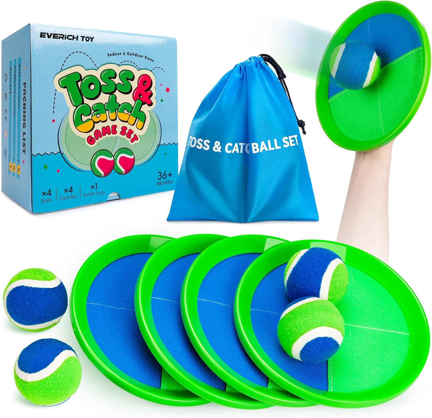 ⚾ Upgraded Toss and Catch Ball Game Set Review | Outdoor Beach, Pool &amp;amp; Backyard Game for Kids an