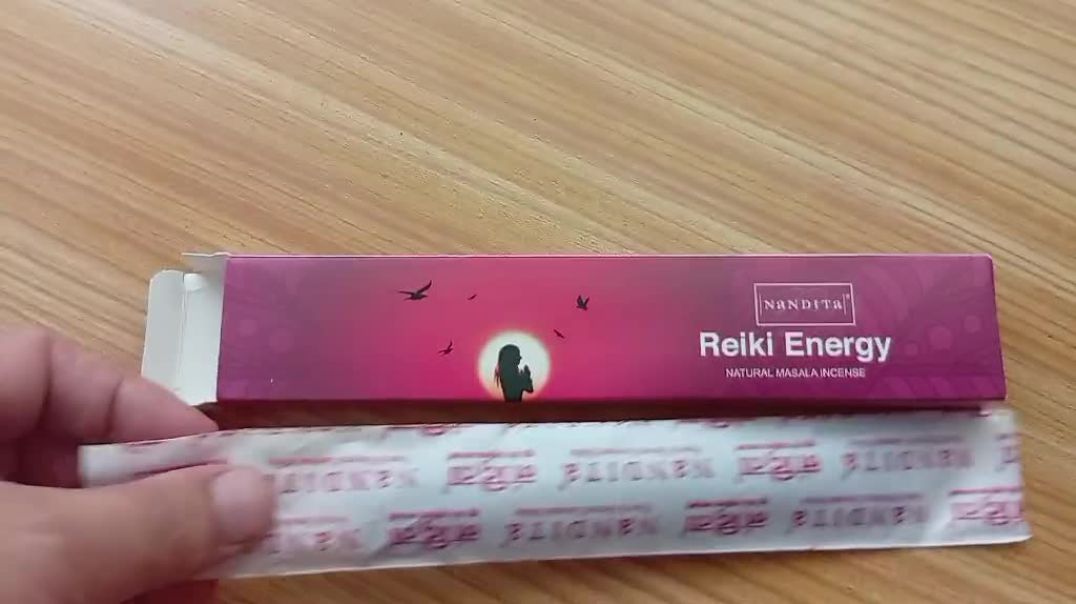 Аромапалички Nandita Reiki Energy 15 г – Огляд пахощів для медитації, рейкі та ароматерапії