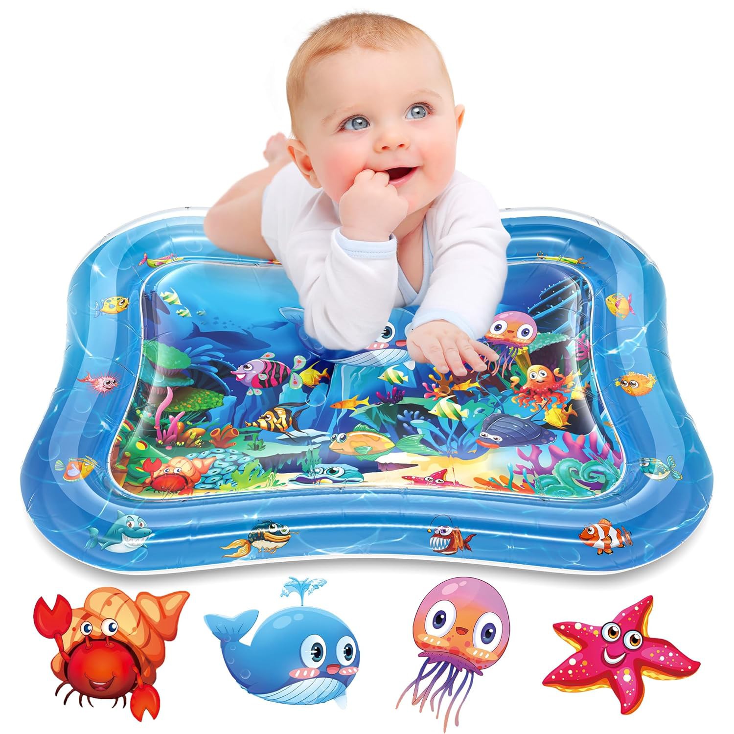 👶 Infinno Inflatable Tummy Time Water Mat Review | Sensory Baby Water Play Mat for Infants &amp;amp; Tod