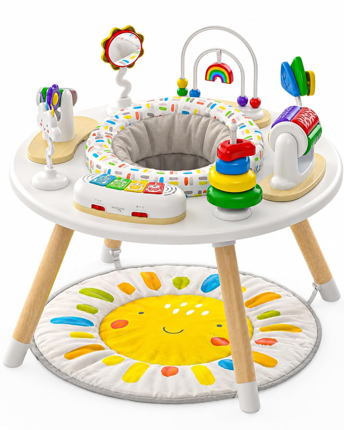 👶 Little Acorn 4-in-1 Baby Activity Center Review | Montessori Play Center, Exersaucer &amp;amp; Toddler