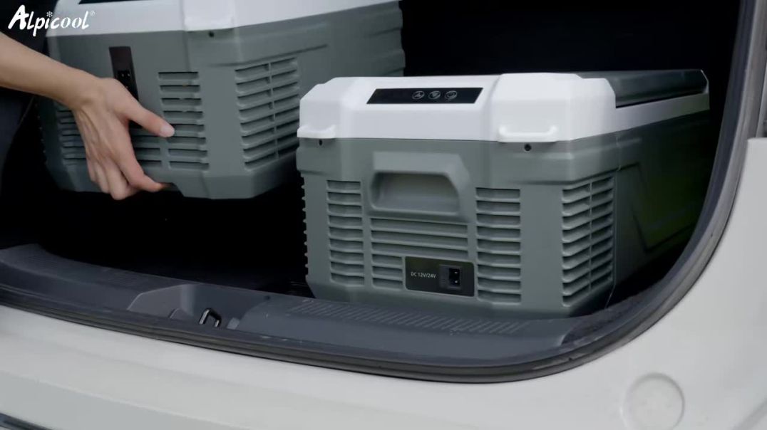 ⁣❄️ Alpicool NL9 9L Portable Refrigerator Review 🚗 12V/24V Car Fridge & Mini Freezer for Camping,