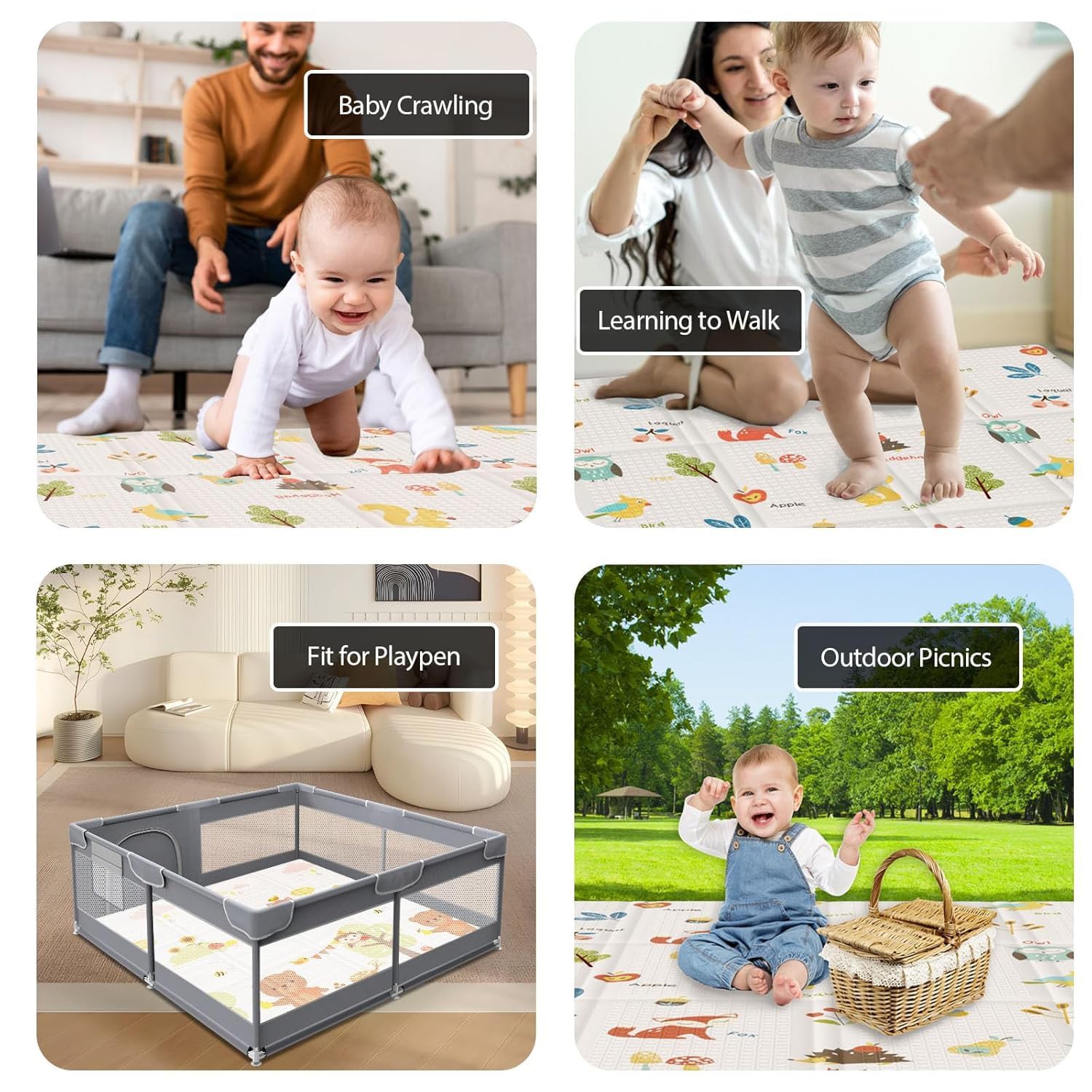 👶 XVISHX Baby Play Mat Review | Foldable Waterproof Foam Play Mat for Babies &amp;amp; Toddlers
