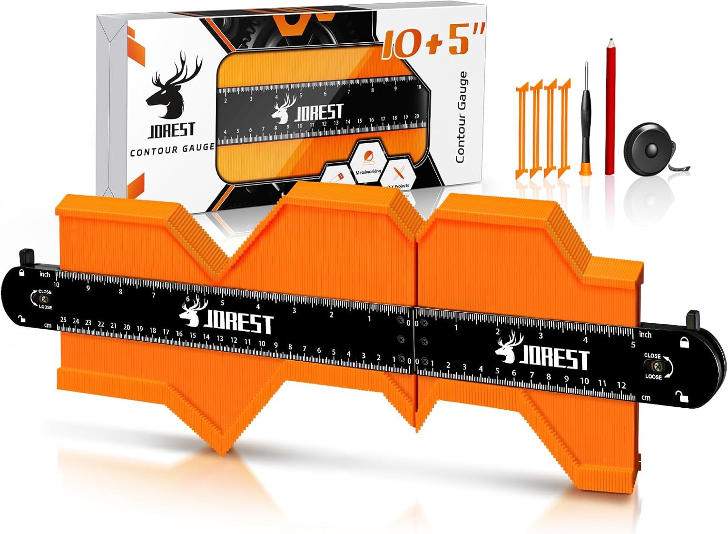 JOREST Contour Gauge Review – Connectable Shape Duplicator Tool for Flooring, Woodworking &amp;amp; DIY