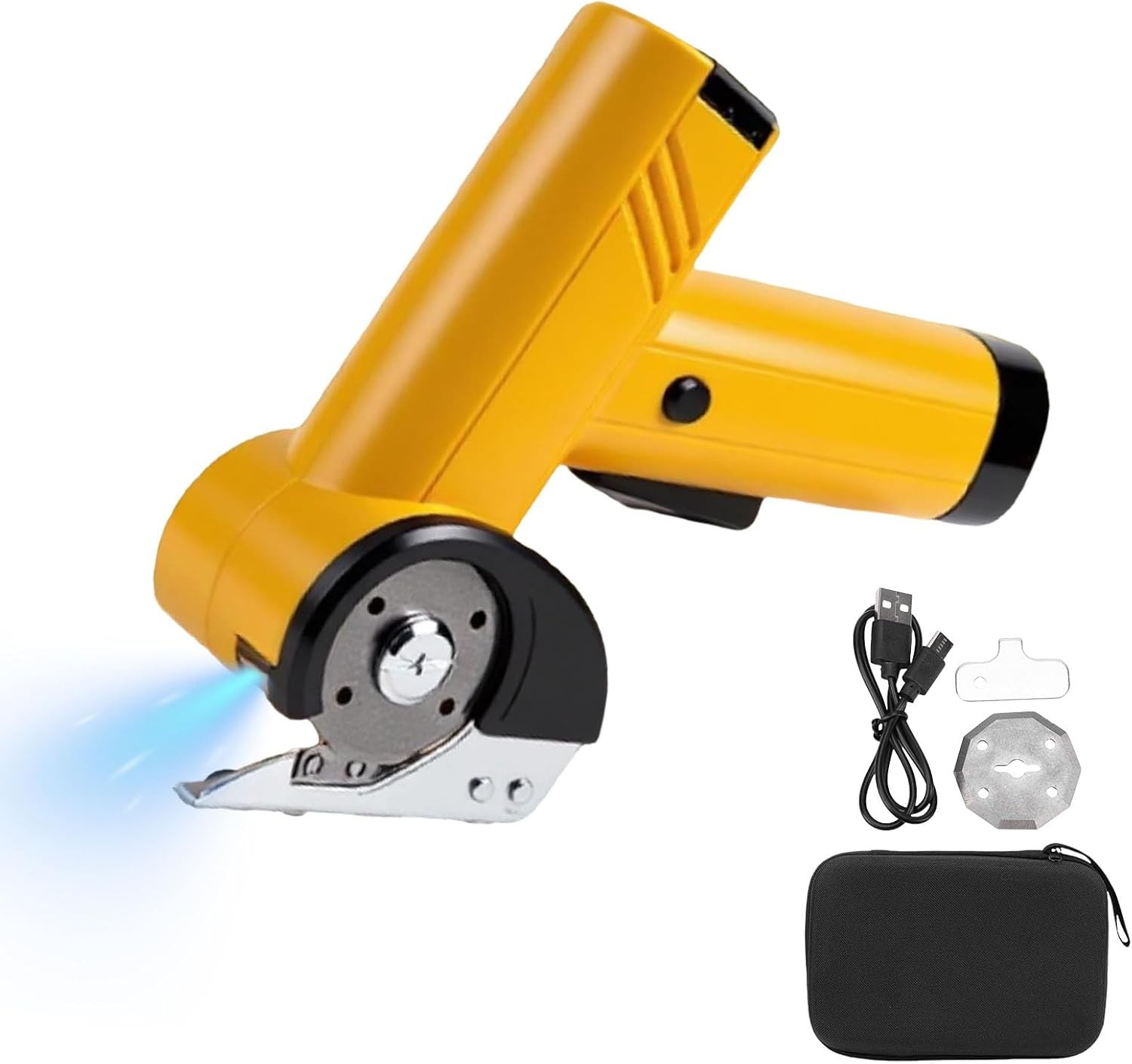 Cordless Electric Scissors Review – Portable Battery-Powered Cutter for Cardboard, Carpet, Leather &amp;