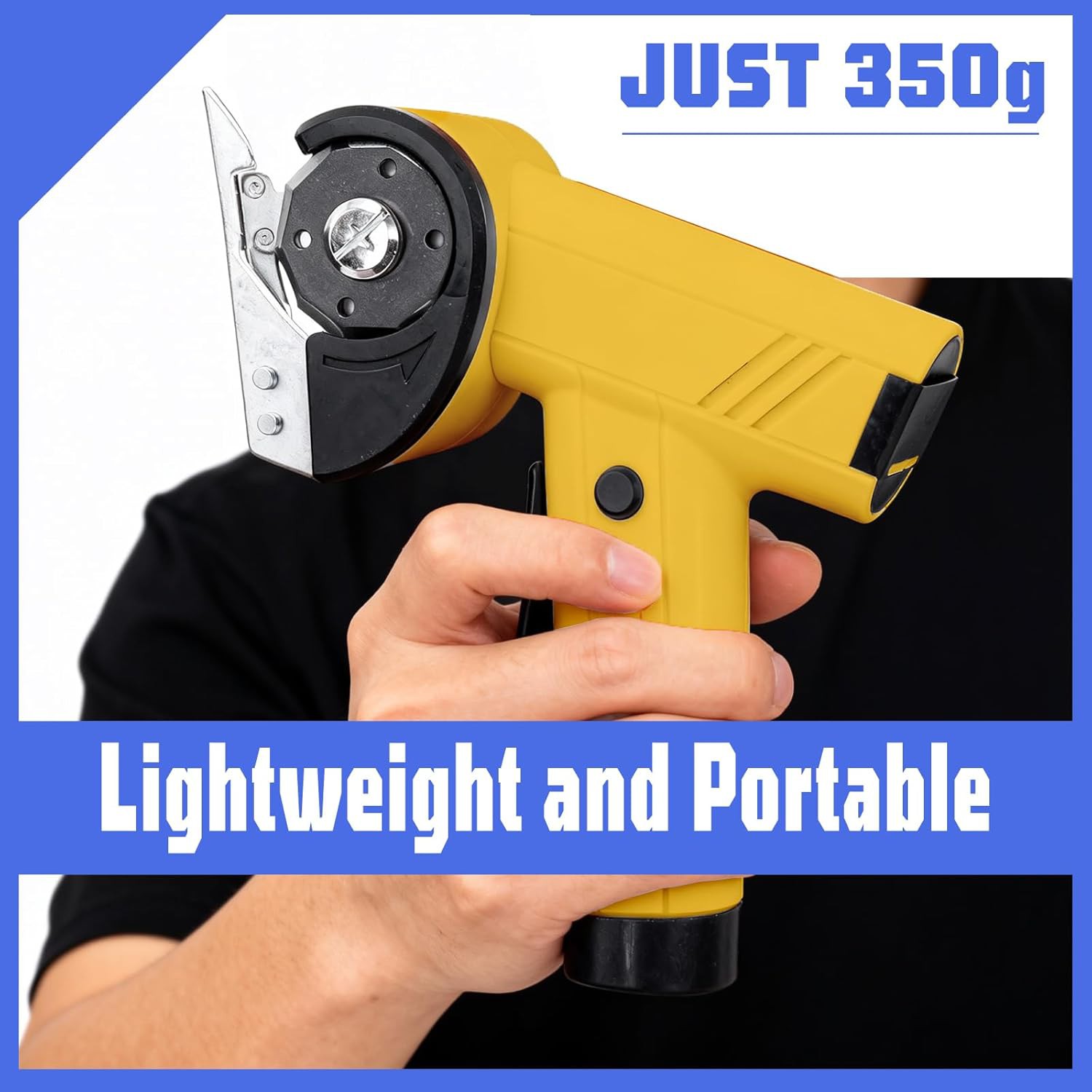Cordless Electric Scissors Review – Portable Battery-Powered Cutter for Cardboard, Carpet, Leather &amp;