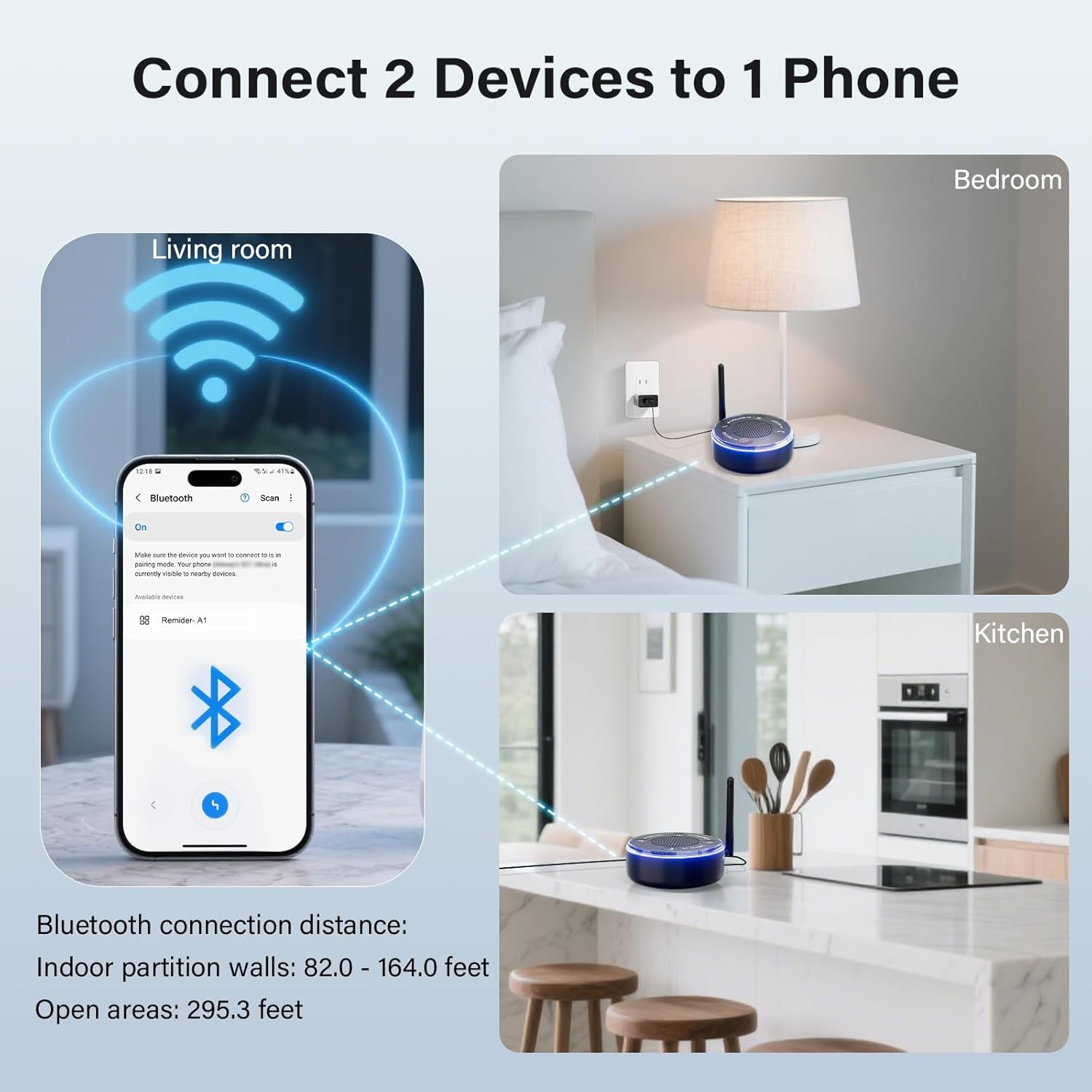 📞 Cell Phone Ringer Amplifier &amp;amp; Flasher Review | 116dB Bluetooth Phone Ringer for Seniors &amp;amp;