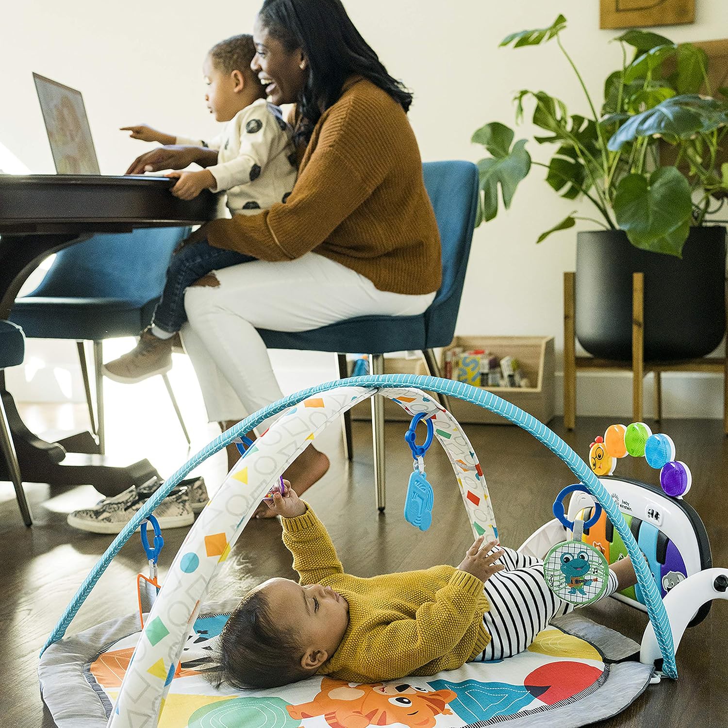 👶 Baby Einstein 4-in-1 Kickin' Tunes Play Gym Review | Musical Activity Mat with Piano, Tummy T