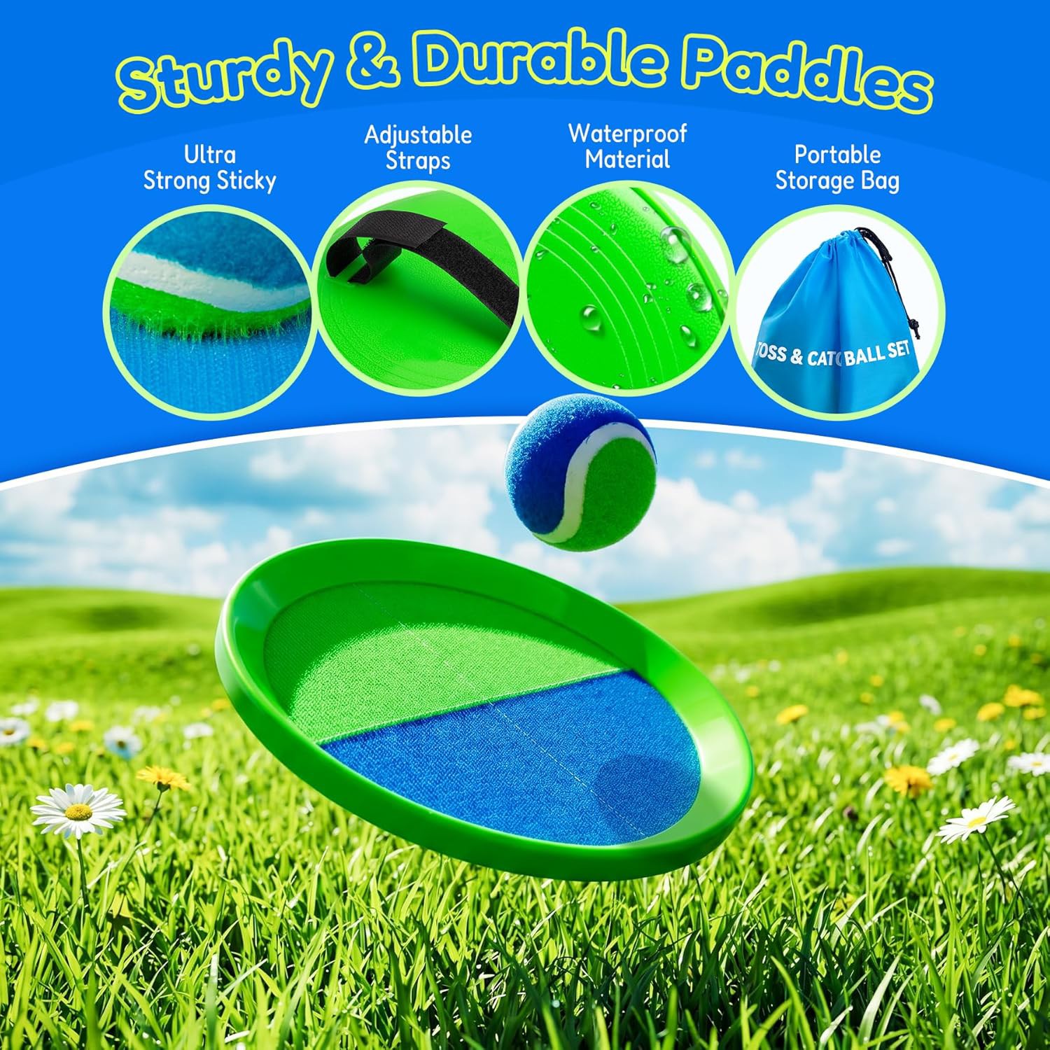 ⚾ Upgraded Toss and Catch Ball Game Set Review | Outdoor Beach, Pool &amp;amp; Backyard Game for Kids an