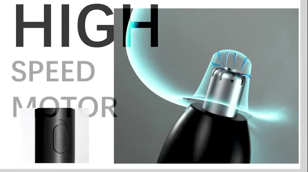 ⁣✂️ MAXGROOM Recortador de Pelo de Nariz para Hombre | Cortadora Eléctrica Recargable 360° Segura e I