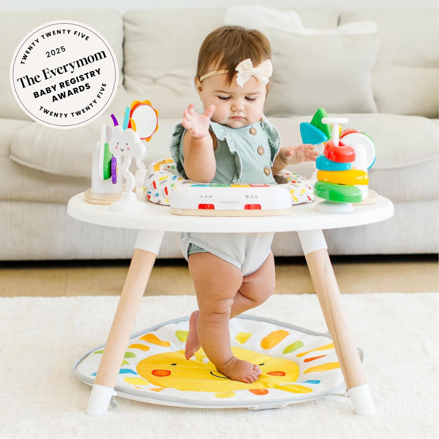 👶 Little Acorn 4-in-1 Baby Activity Center Review | Montessori Play Center, Exersaucer &amp;amp; Toddler