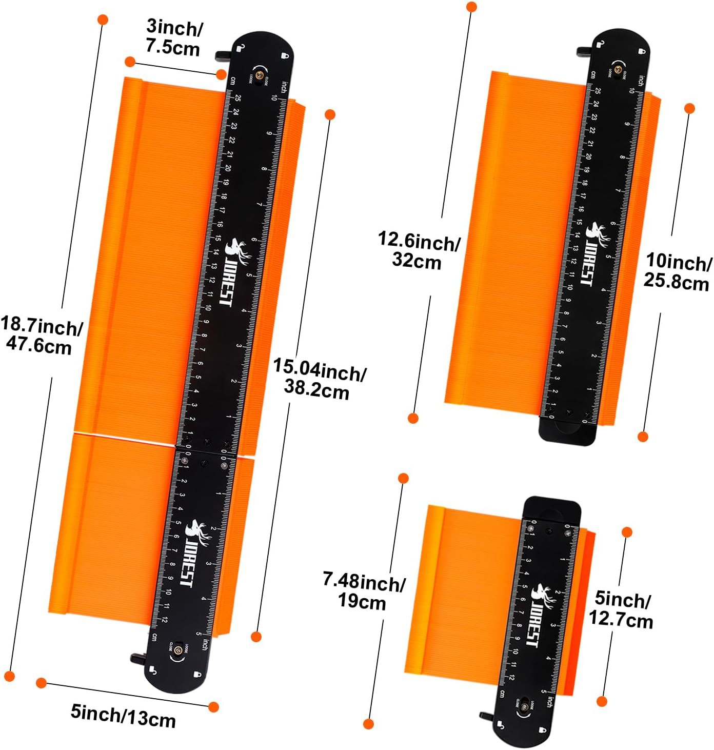 JOREST Contour Gauge Review – Connectable Shape Duplicator Tool for Flooring, Woodworking &amp;amp; DIY