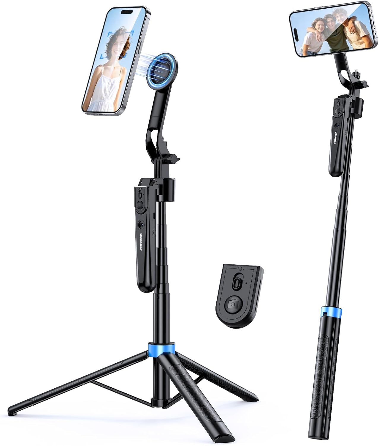 📸 UBeesize 72&amp;quot; Auto Face Tracking Tripod Review | AI Selfie Stick with MagSafe Mount &amp;amp; Gest