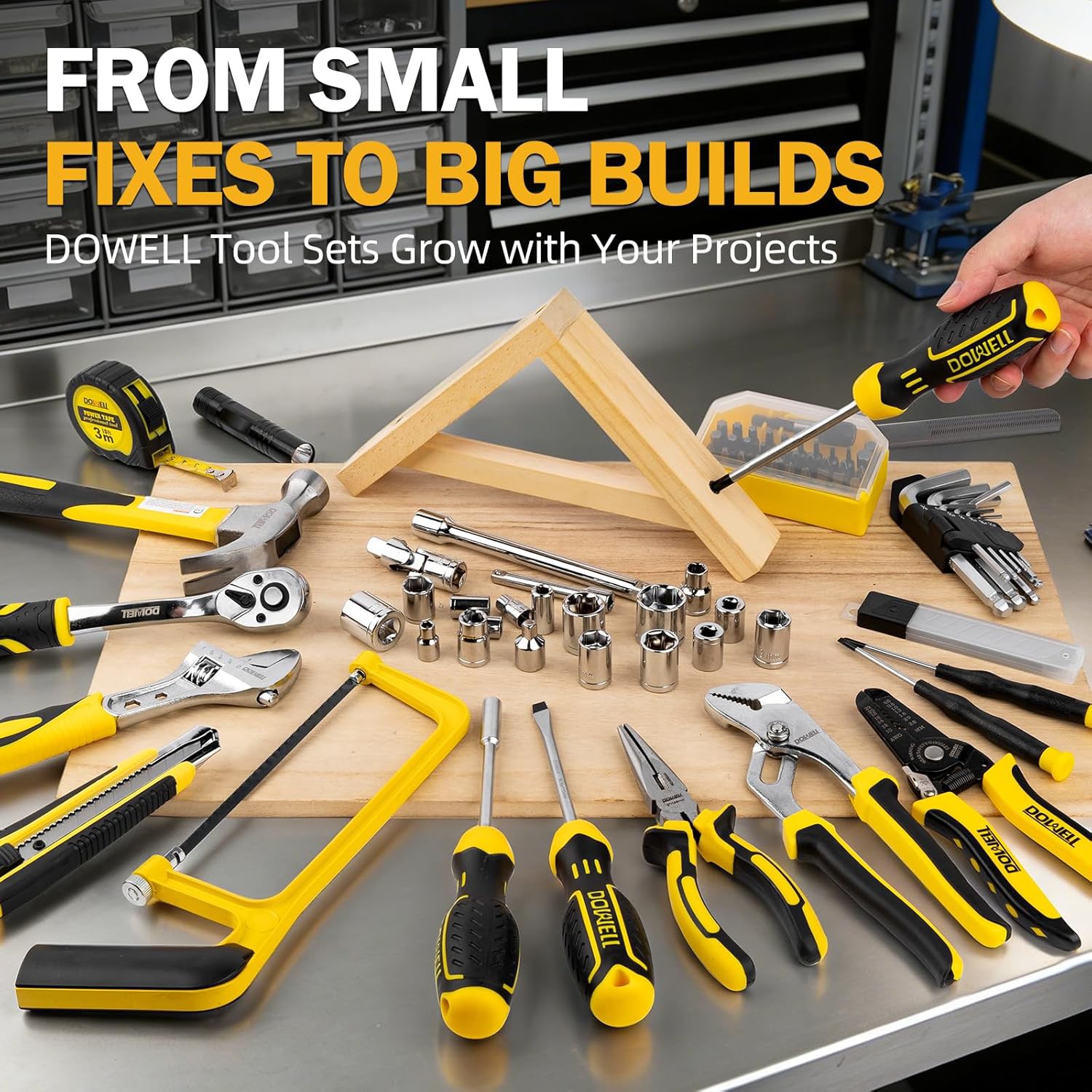 DOWELL 223-Piece Tool Kit Review – 12V Cordless Drill Set for Home Repair &amp;amp; DIY Projects