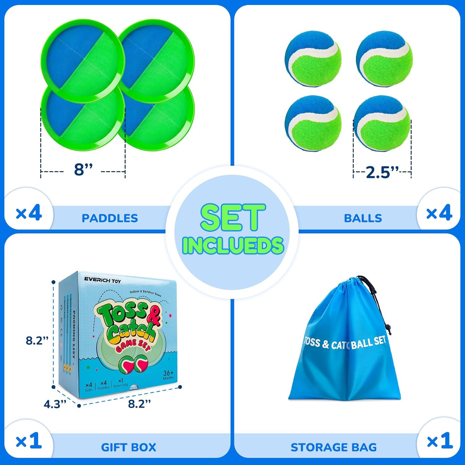 ⚾ Upgraded Toss and Catch Ball Game Set Review | Outdoor Beach, Pool &amp;amp; Backyard Game for Kids an