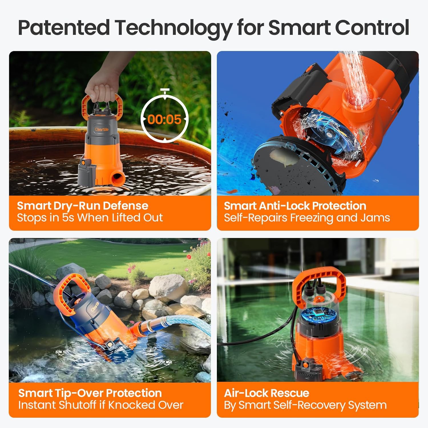 Submersible Utility Pump Review – 2790 GPH Portable Sump Pump with Auto Water Sensor for Basement Fl