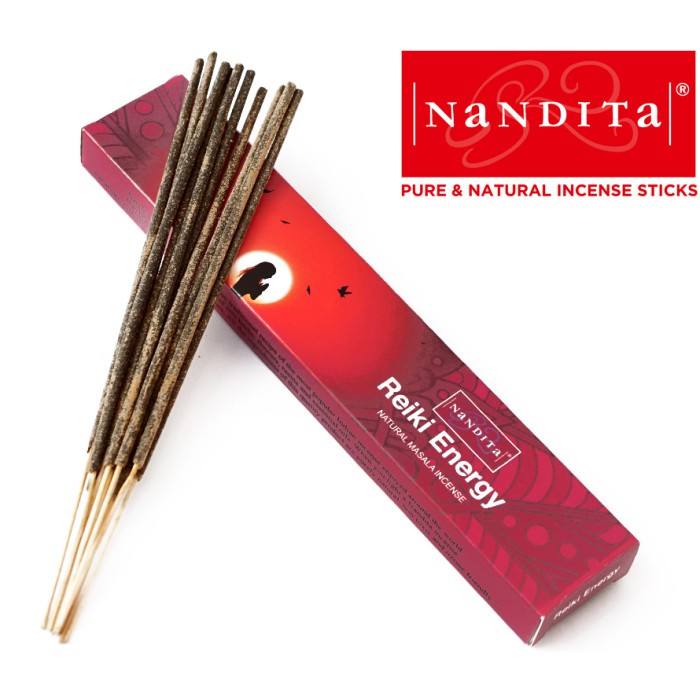 Аромапалички Nandita Reiki Energy 15 г – Огляд пахощів для медитації, рейкі та ароматерапії