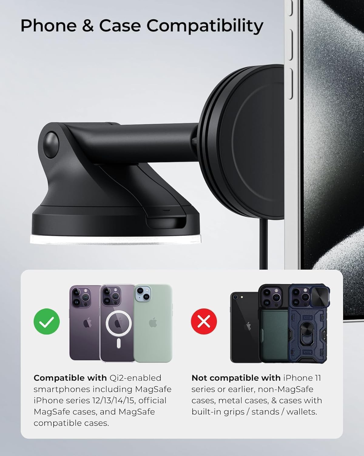 🚗 iOttie Velox Qi2 Mini Review | 15W MagSafe Wireless Car Charger Mount for iPhone 12–17