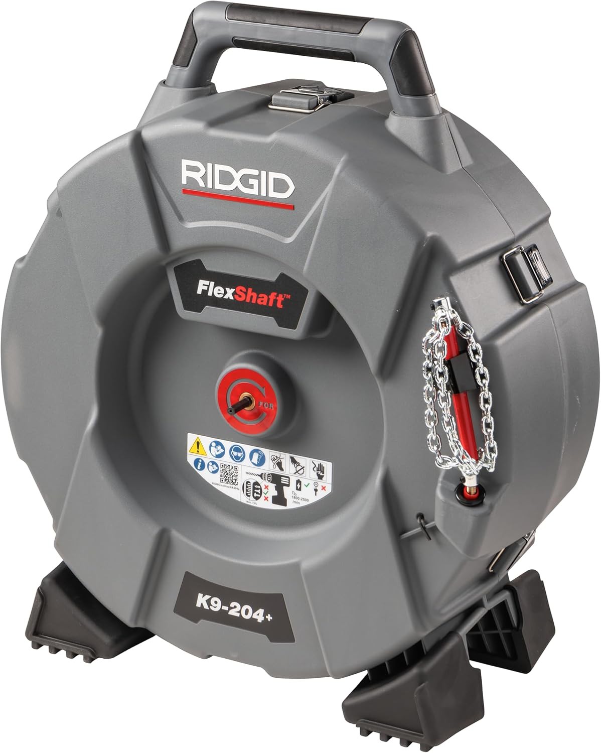 RIDGID FlexShaft K9-204+ Review – Professional Drain Cleaning Machine for 2&amp;quot; to 4&amp;quot; Pipes