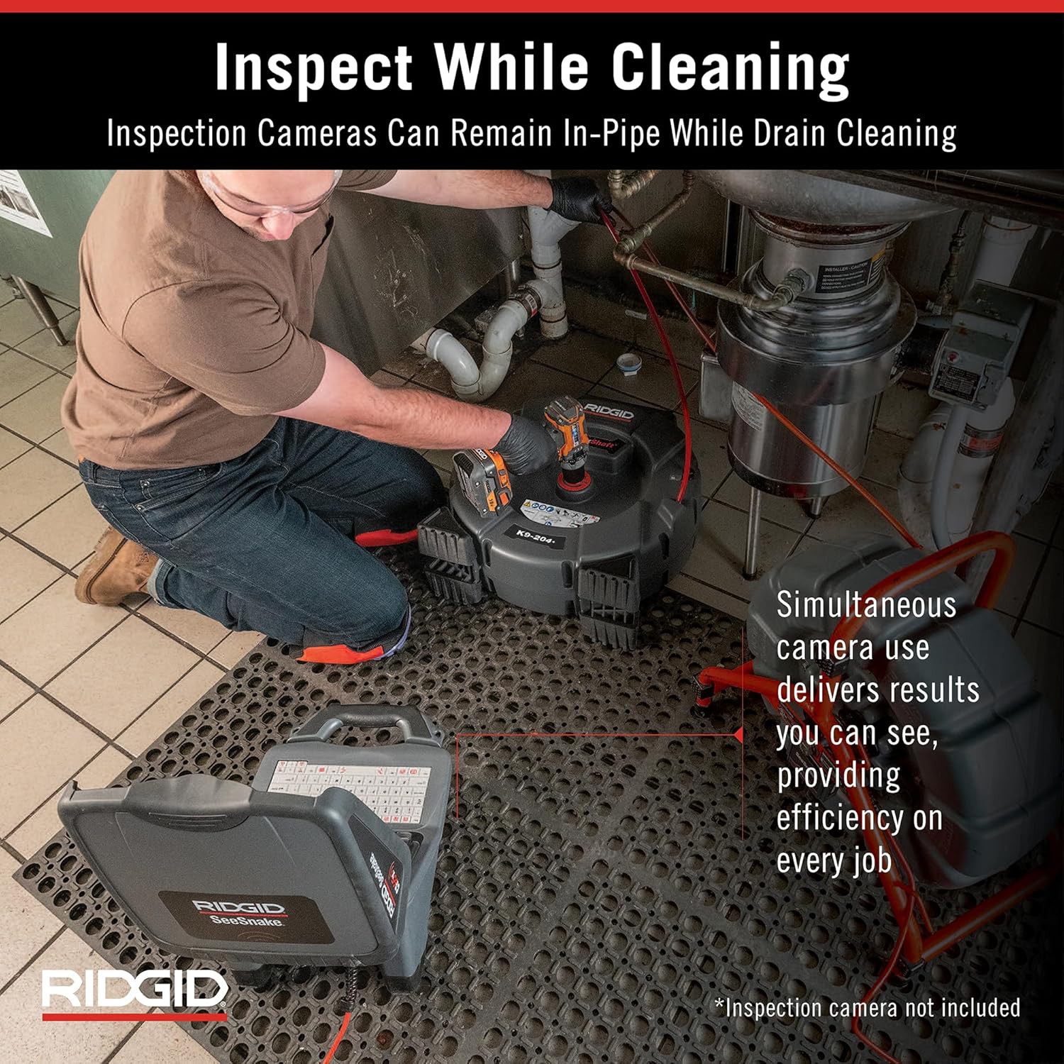 RIDGID FlexShaft K9-204+ Review – Professional Drain Cleaning Machine for 2&amp;quot; to 4&amp;quot; Pipes